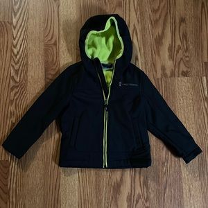 Toddler boys free country fleece line rain jacket size 4t